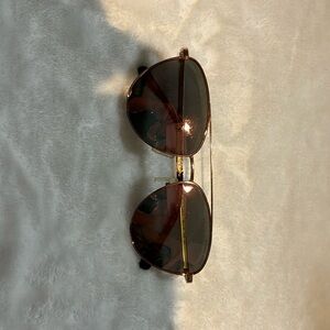Michael Kors Aviator Sunglasses Rose Gold